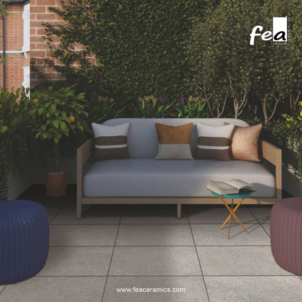 High durability driveway tiles for exterior use