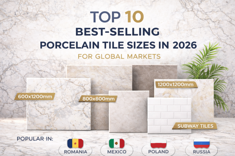 The Top 10 Most Popular Sizes of Porcelain Tiles for International ...
