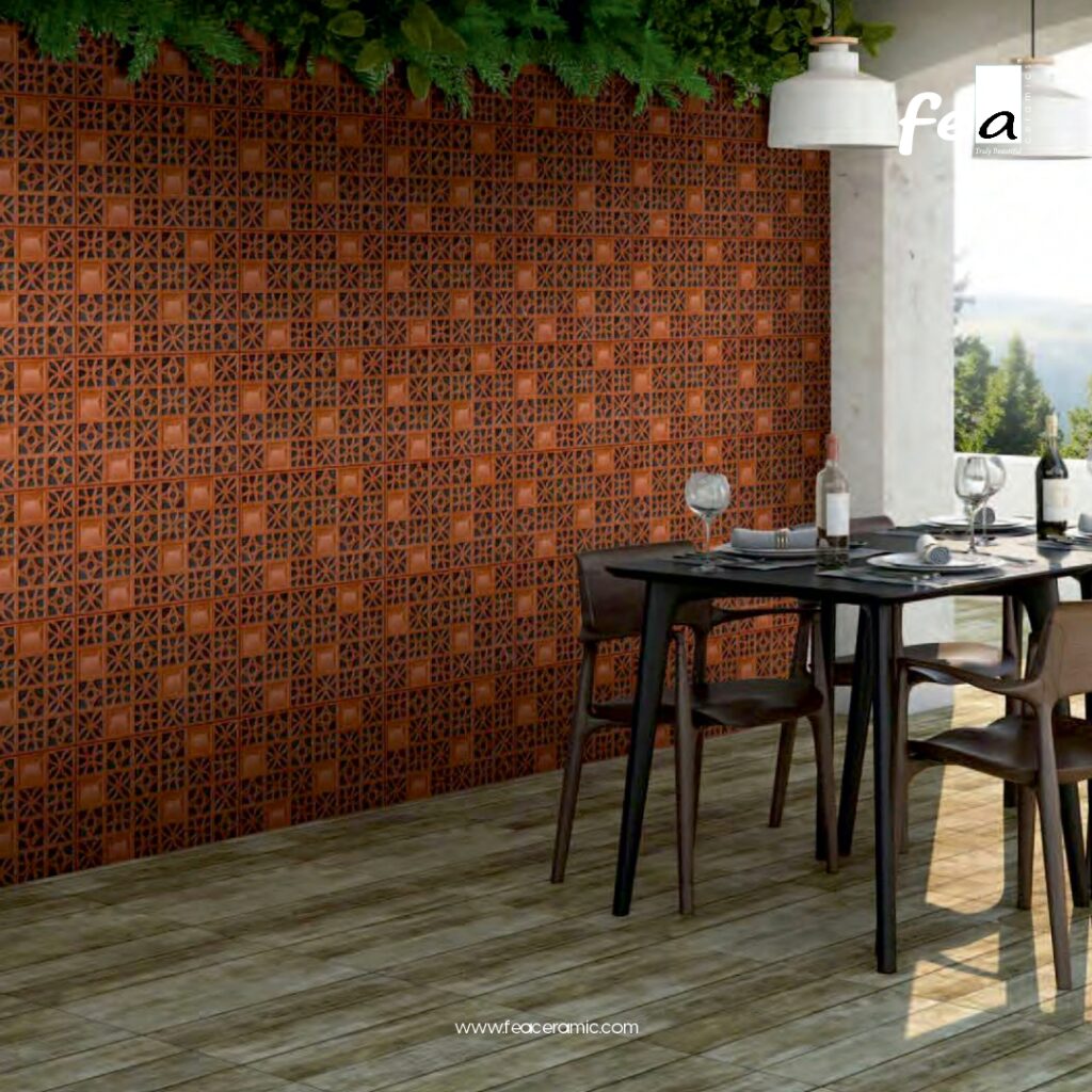 &ldquo;Advanced porcelain tile designs by FEA Ceramics for high-traffic spaces.&rdquo;