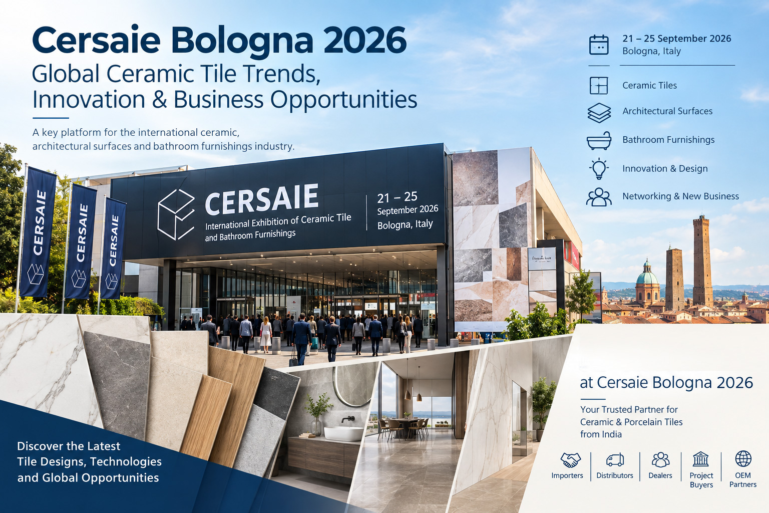 Cersaie Bologna 2026: Ceramic Tile Trends & Global Business